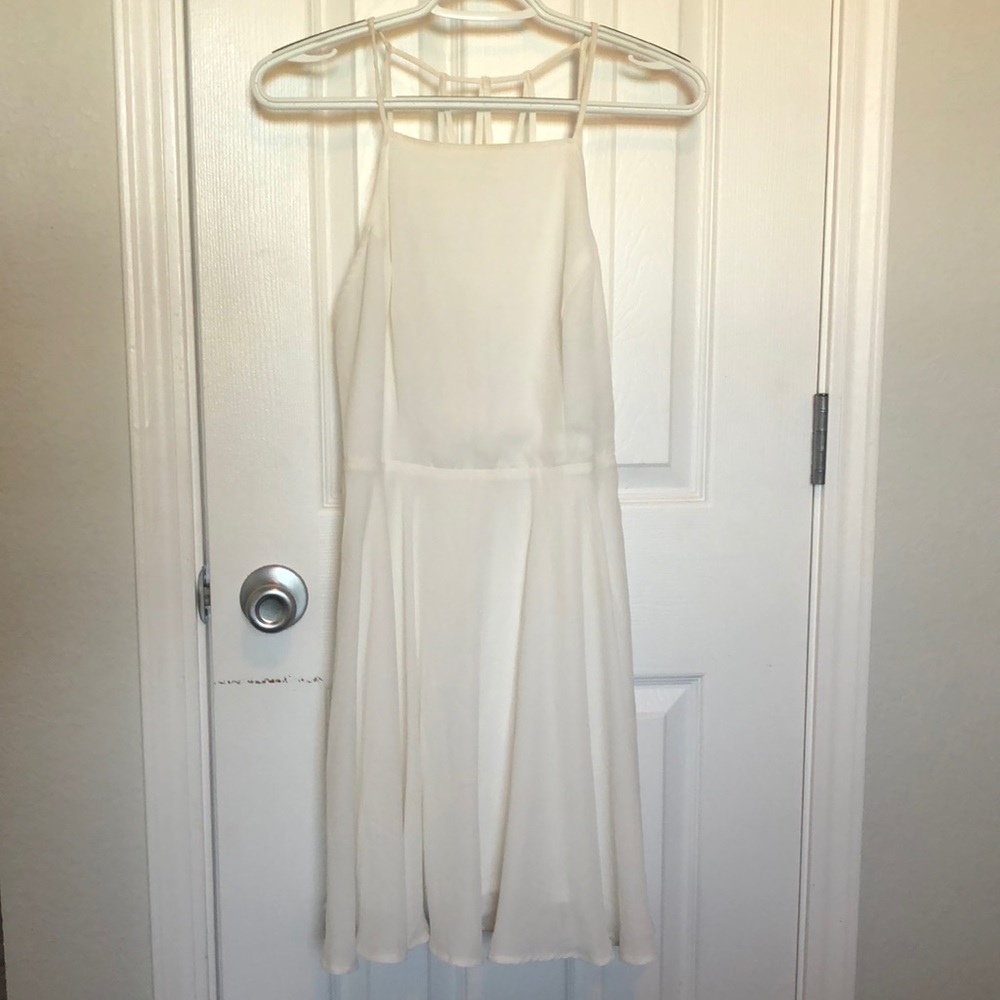 Women’s white dress